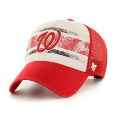 Washington Nationals '47 Breakout MVP Trucker Adjustable Hat - Red - 47 brand Lifestyle