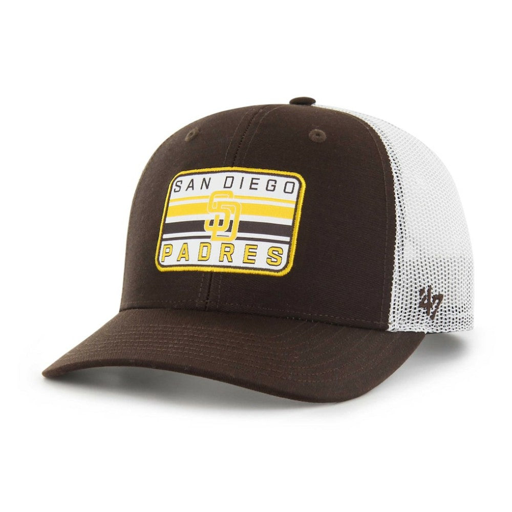 San Diego Padres '47 Drifter Trucker Adjustable Hat - Brown - 47 brand on Sale