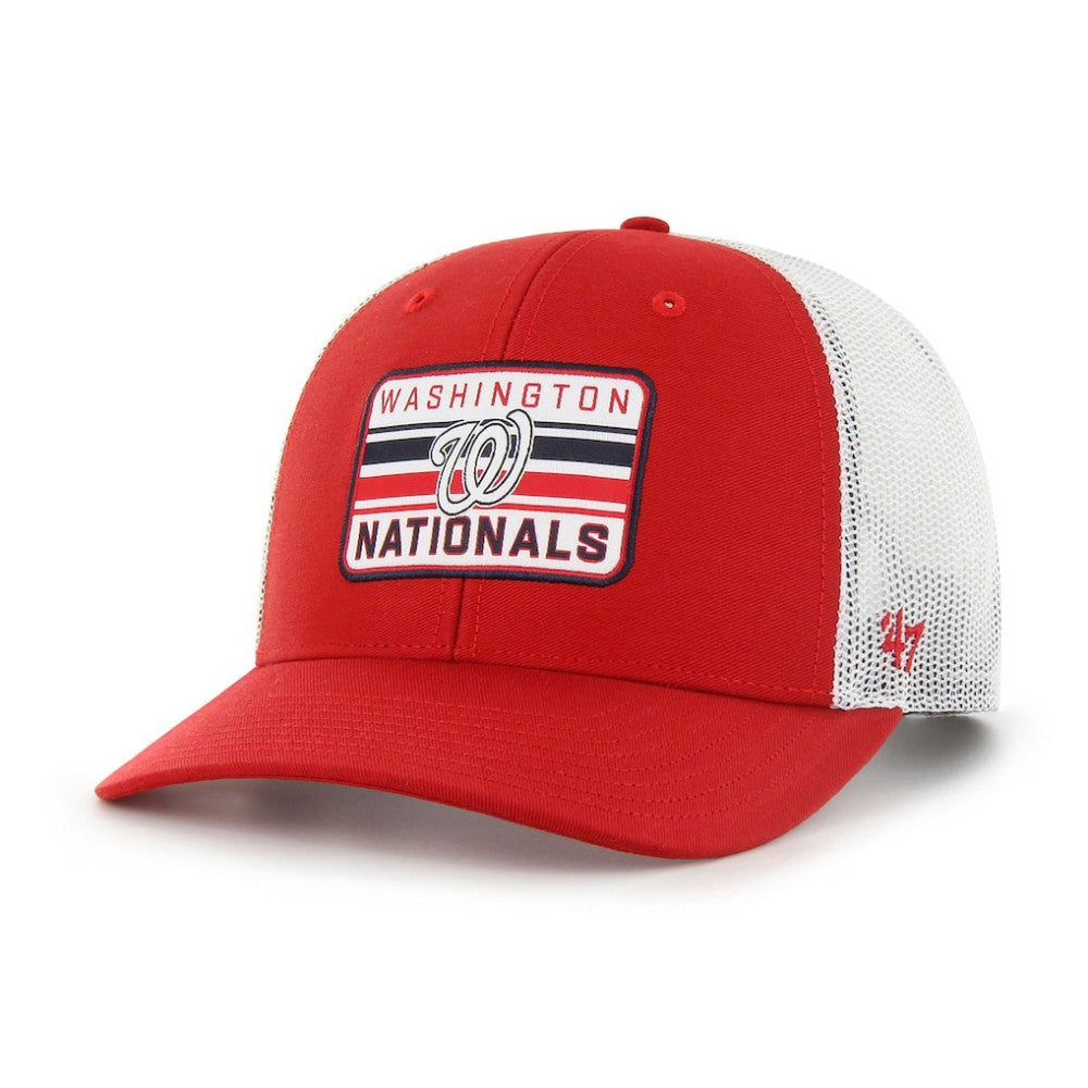 Washington Nationals '47 Drifter Trucker Adjustable Hat - Red - 47 brand Lifestyle