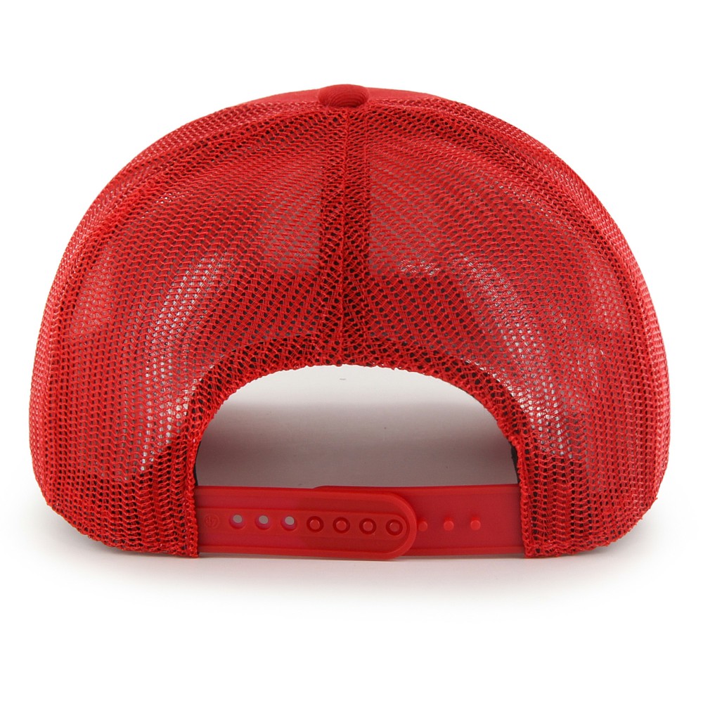 Los Angeles Angels '47 Unveil Trucker Adjustable Hat - Red - 47 brand on Sale