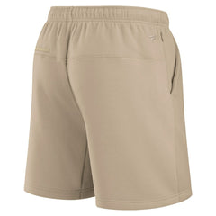 Fanatics Las Vegas Raiders Unisex Elements Super Soft Fleece Shorts Khaki
