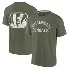 Fanatics Cincinnati Bengals Unisex Elements Super Soft Short Sleeve T-Shirt Olive