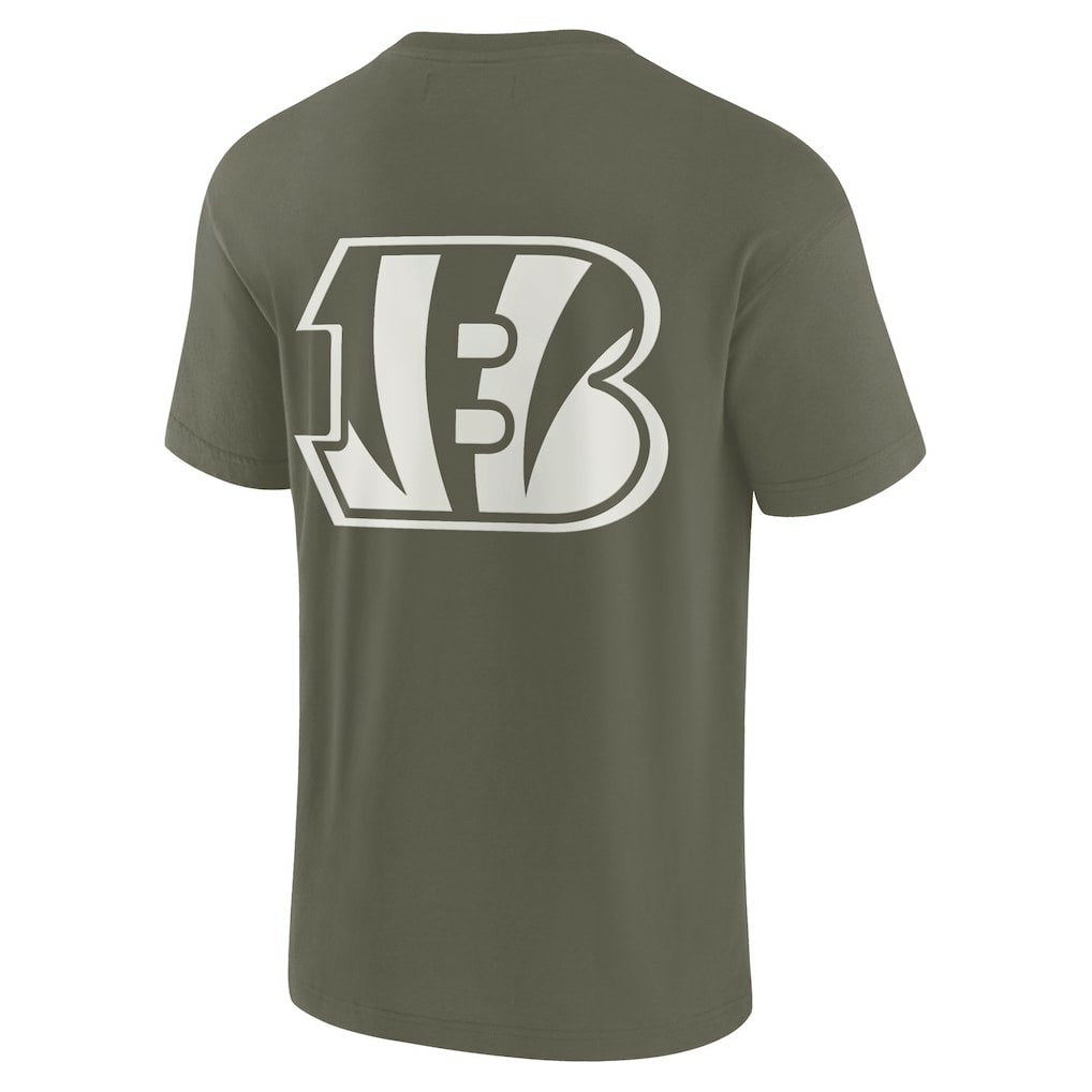 Fanatics Cincinnati Bengals Unisex Elements Super Soft Short Sleeve T-Shirt Olive