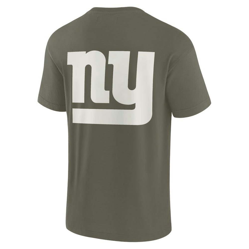 Fanatics New York Giants Unisex Elements Super Soft Short Sleeve T-Shirt Olive