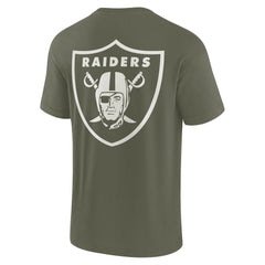 Fanatics Las Vegas Raiders Unisex Elements Super Soft Short Sleeve T-Shirt Olive