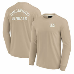 Fanatics Cincinnati Bengals Unisex Elements Super Soft Long Sleeve T-Shirt Khaki