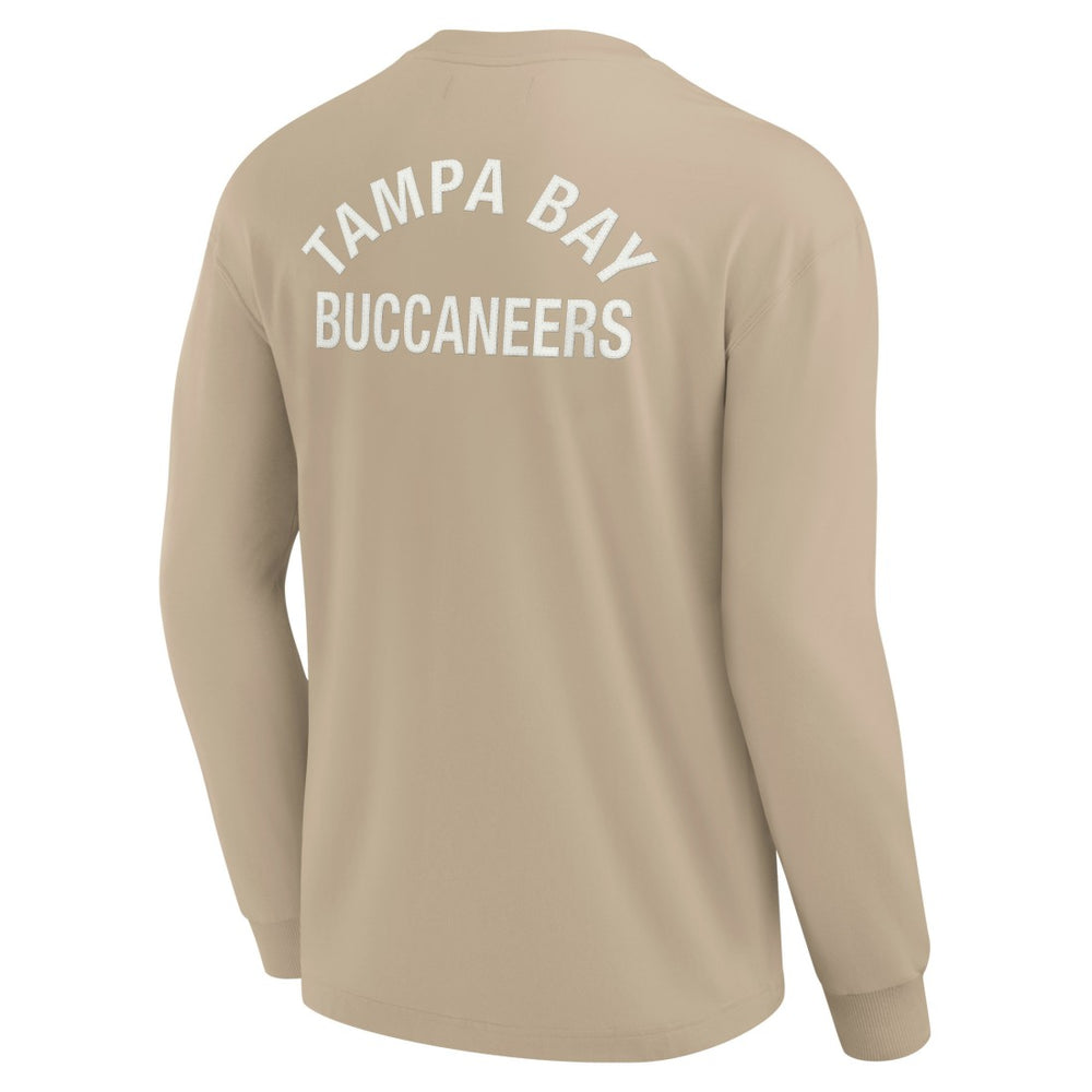 Fanatics Tampa Bay Buccaneers Unisex Elements Super Soft Long Sleeve T-Shirt Khaki