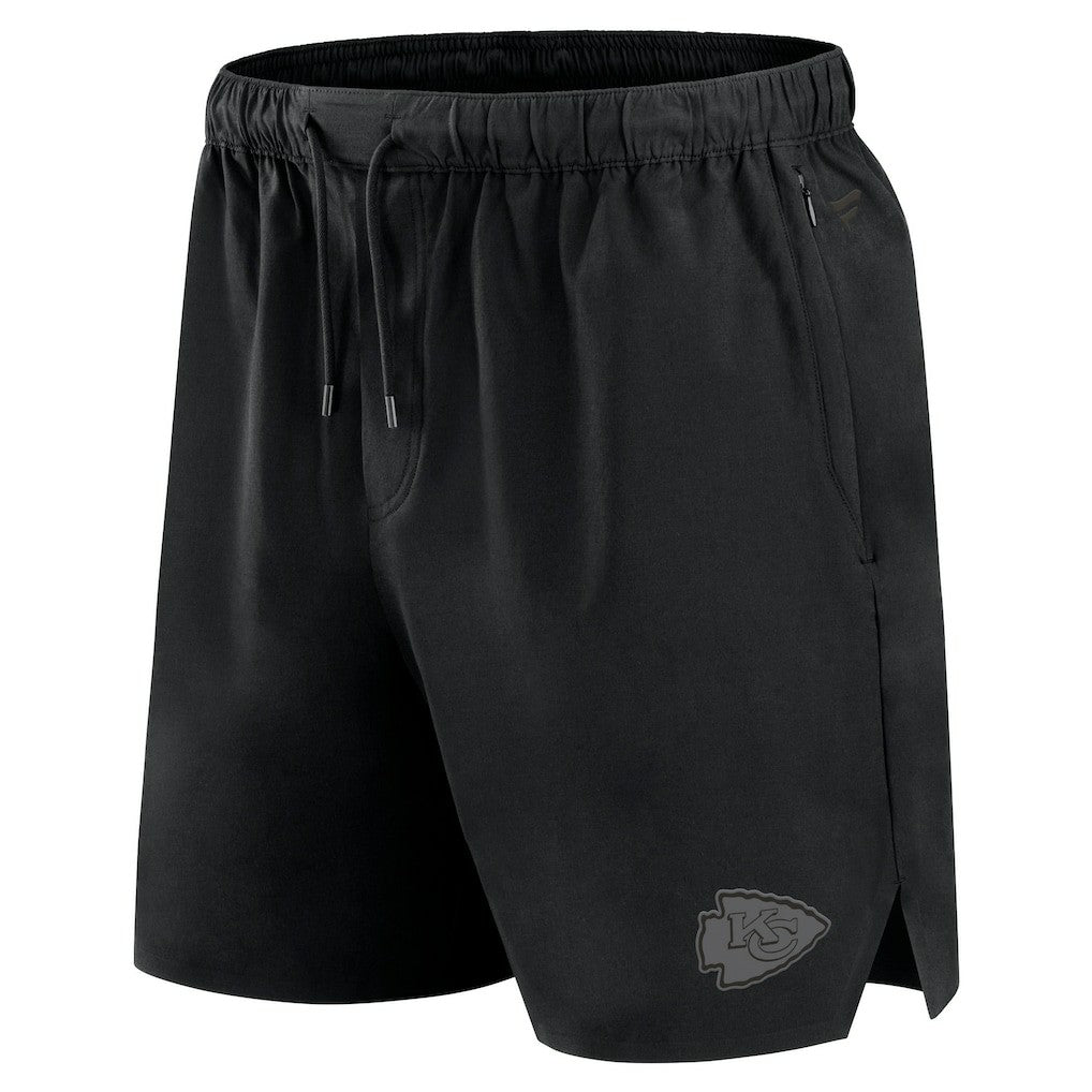 Fanatics Kansas City Chiefs Front Office Micro Tonal Shorts Black