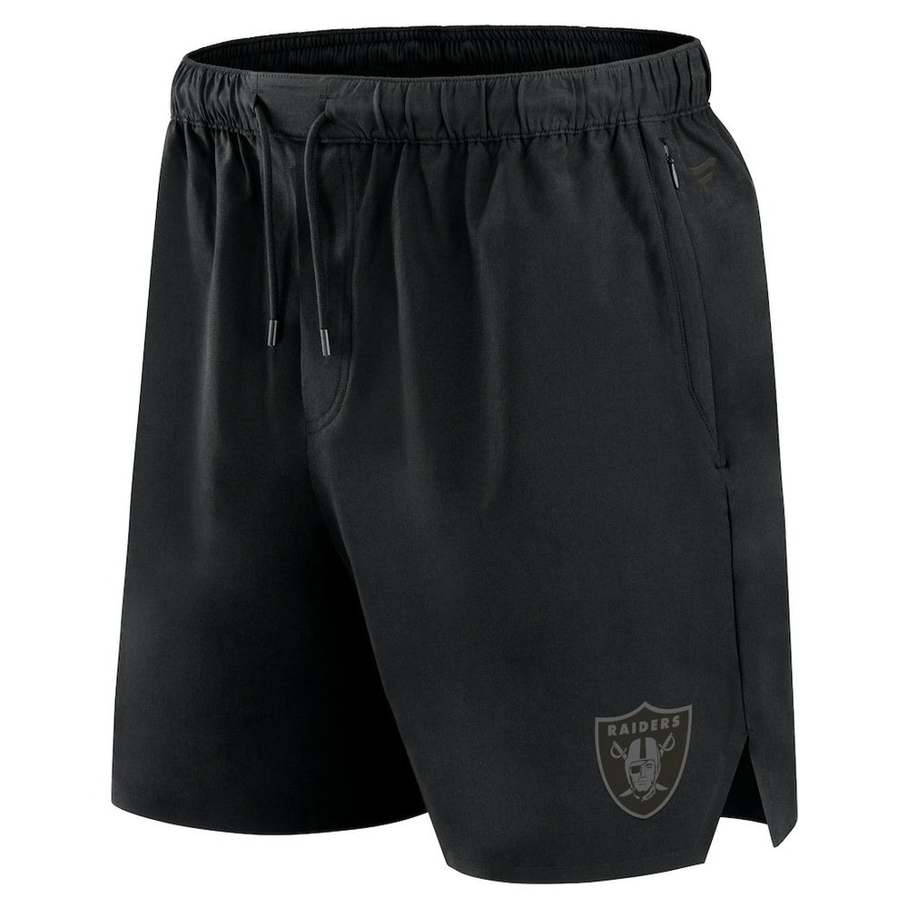 Fanatics Las Vegas Raiders Front Office Micro Tonal Shorts Black