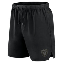Fanatics Las Vegas Raiders Front Office Micro Tonal Shorts Black