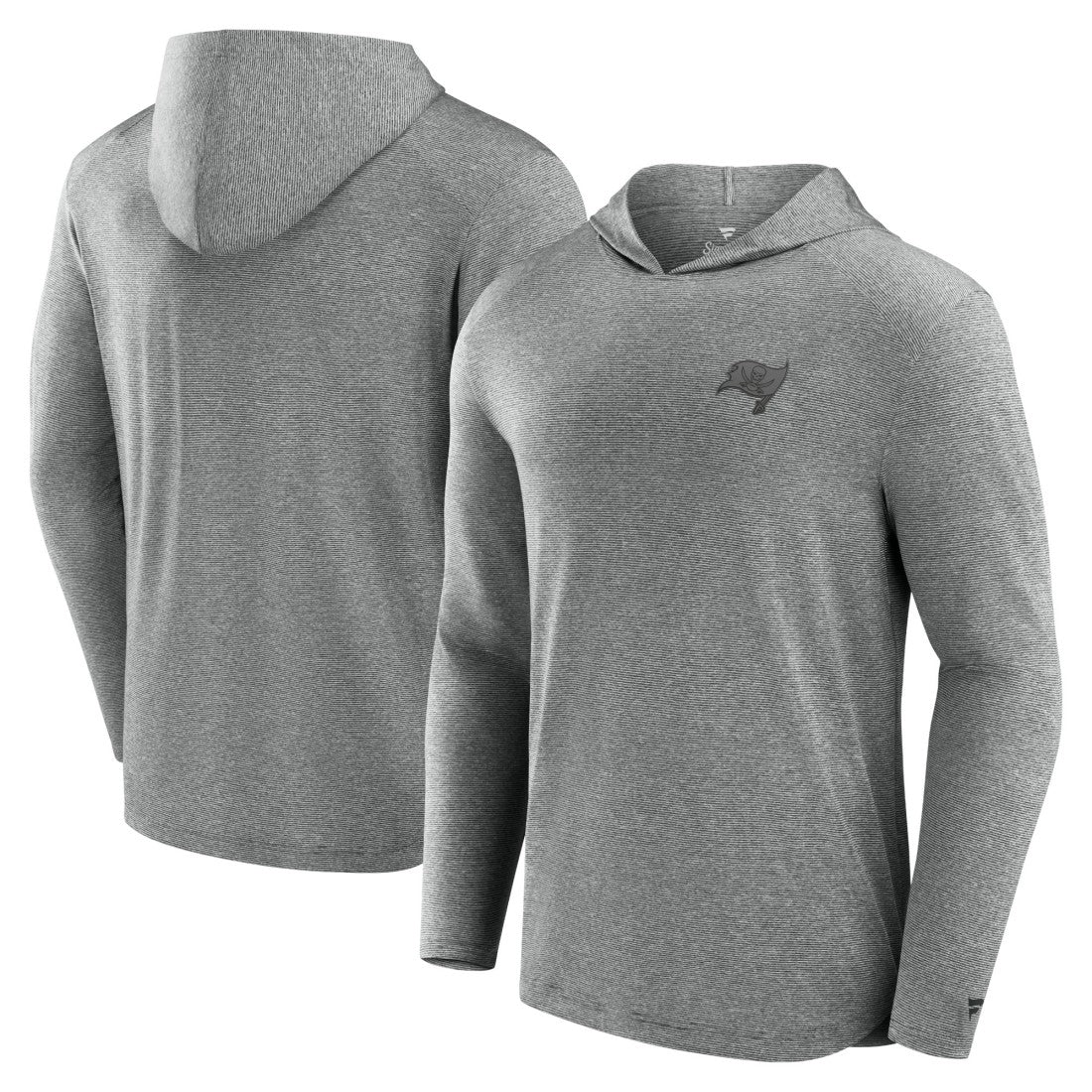 Fanatics Tampa Bay Buccaneers Front Office Tech Lightweight Hoodie T-Shirt Black