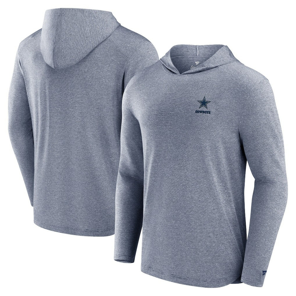 Fanatics Dallas Cowboys Front Office Tech Lightweight Hoodie T-Shirt Navy
