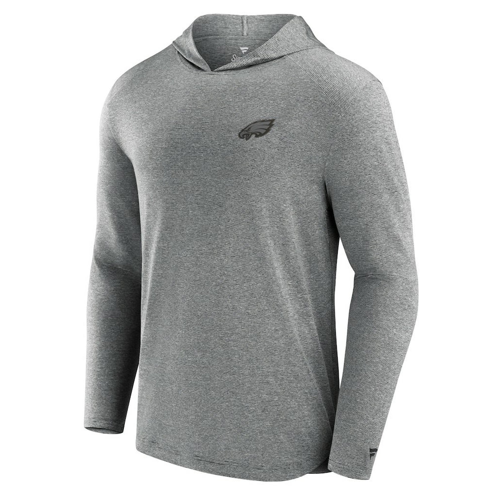 Fanatics Philadelphia Eagles Front Office Tech Lightweight Hoodie T-Shirt Black