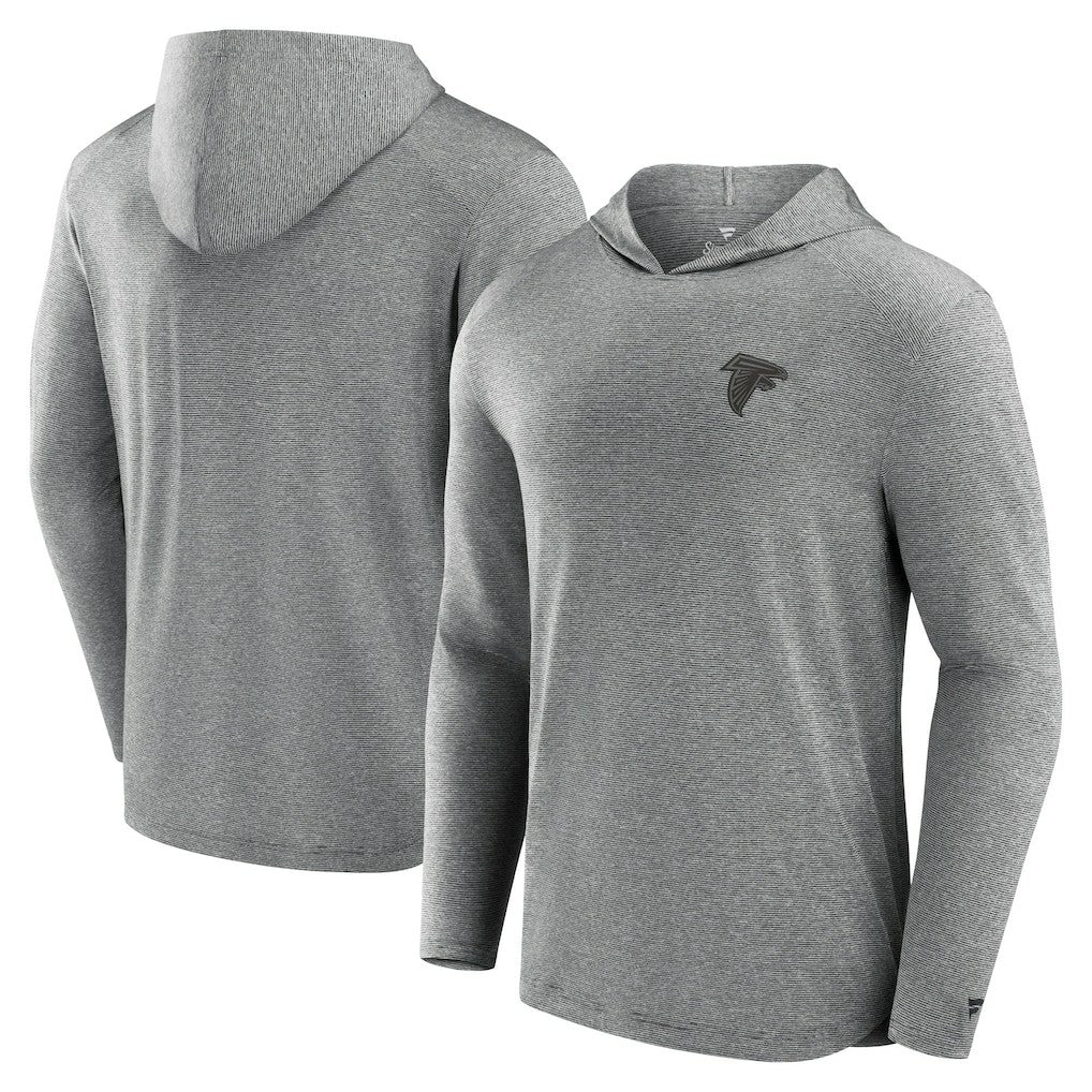 Fanatics Atlanta Falcons Front Office Tech Lightweight Hoodie T-Shirt Black