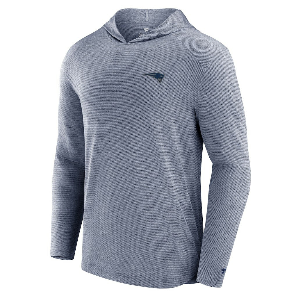 Fanatics New England Patriots Front Office Tech Lightweight Hoodie T-Shirt Navy