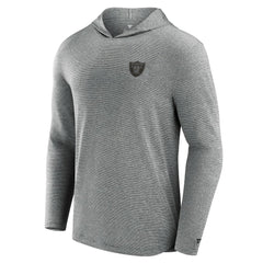 Fanatics Las Vegas Raiders Front Office Tech Lightweight Hoodie T-Shirt Black