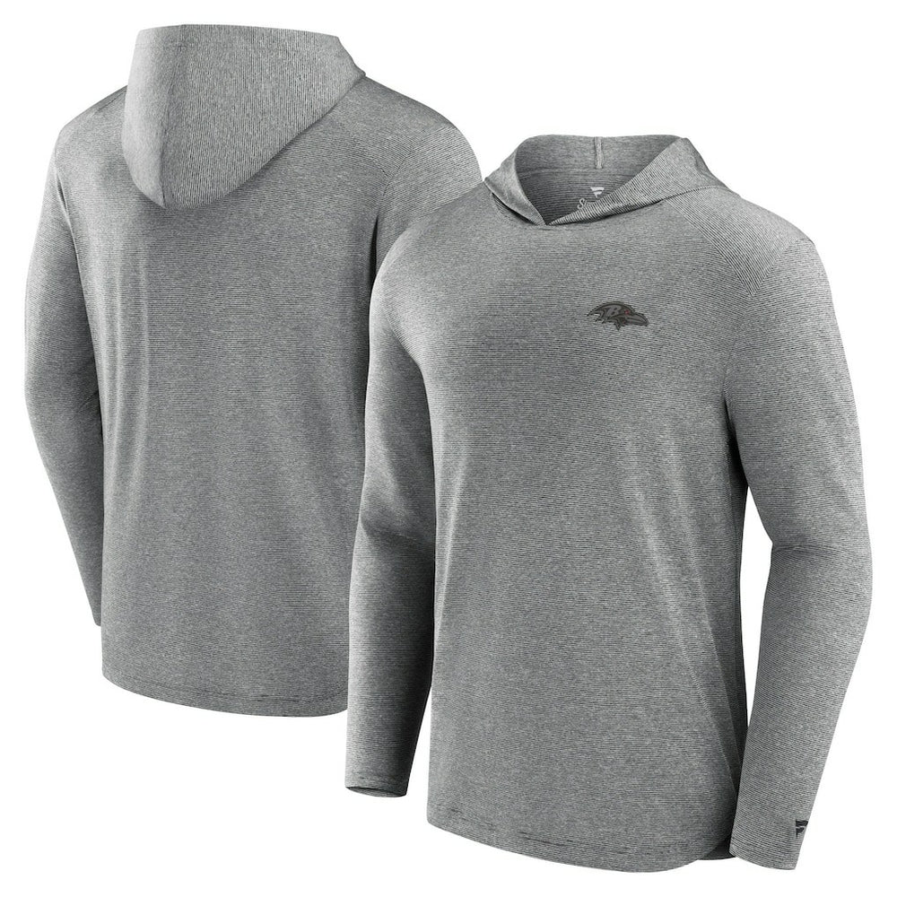 Fanatics Baltimore Ravens Front Office Tech Lightweight Hoodie T-Shirt Black