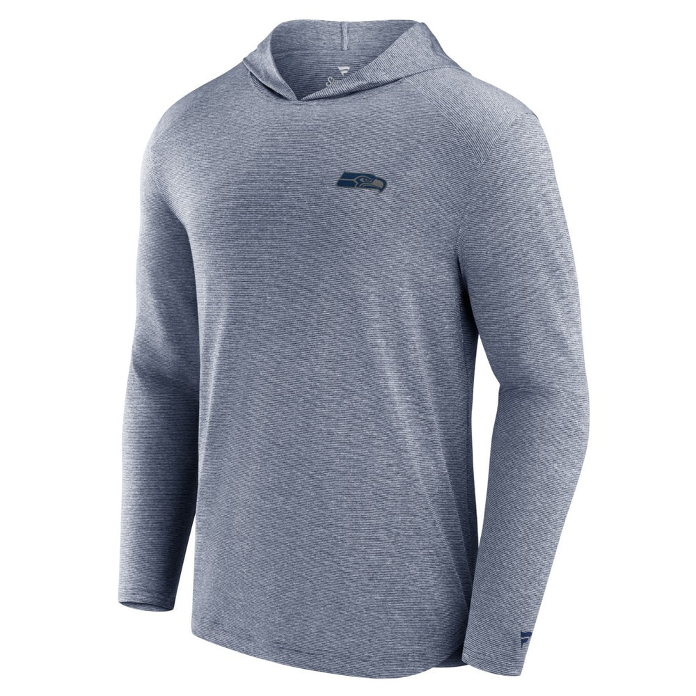 Fanatics Seattle Seahawks Front Office Tech Lightweight Hoodie T-Shirt Navy