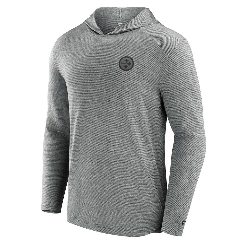 Fanatics Pittsburgh Steelers Front Office Tech Lightweight Hoodie T-Shirt Black