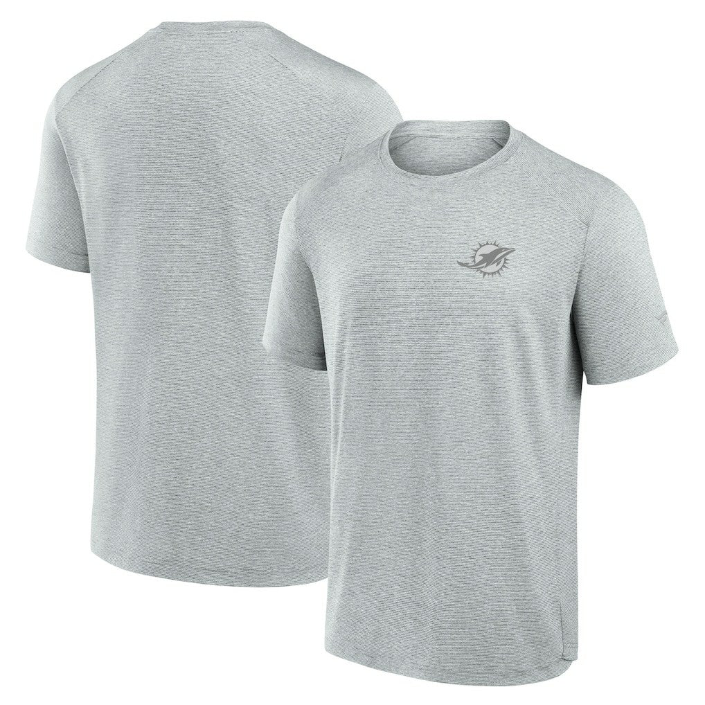 Fanatics Miami Dolphins Front Office Tech T-Shirt Gray