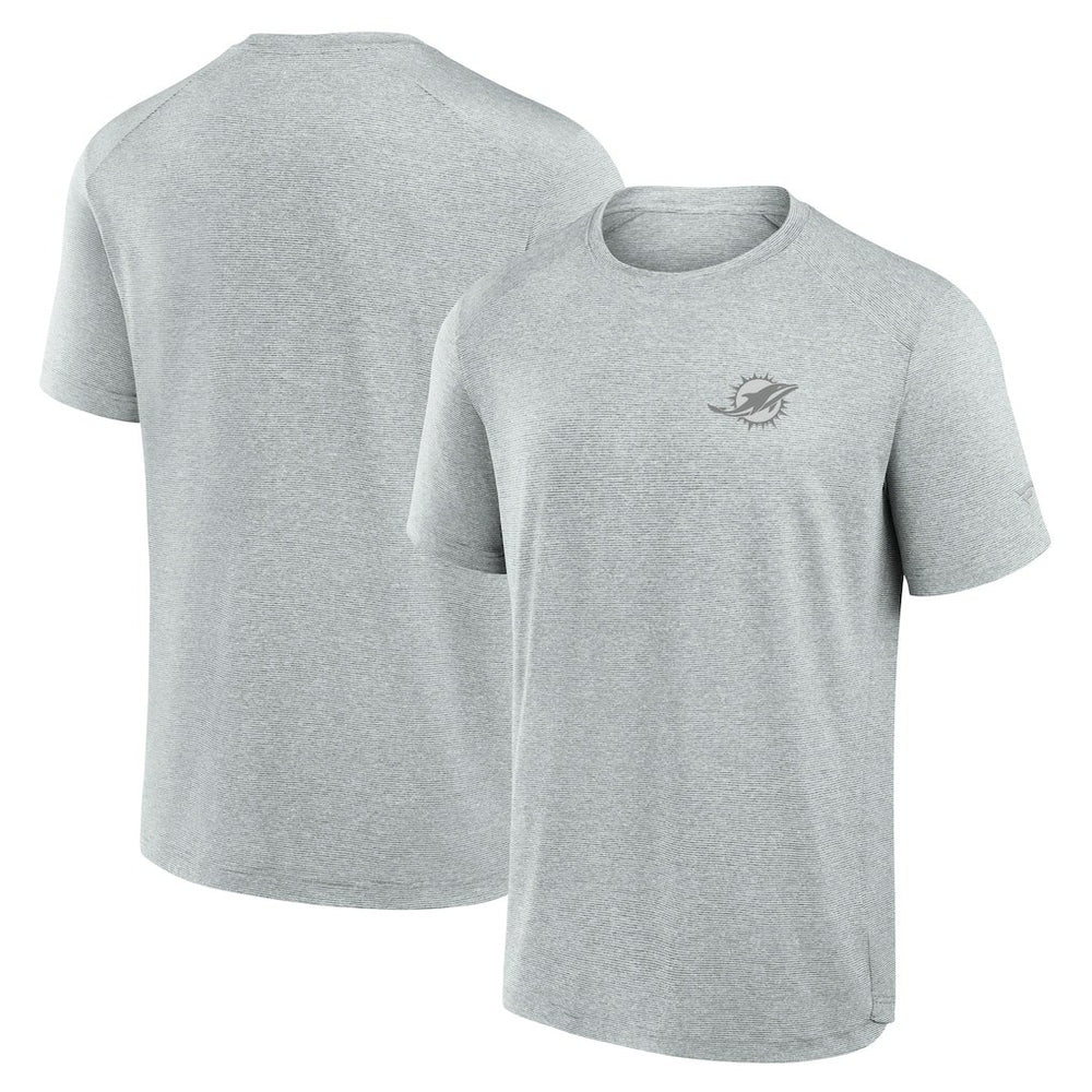 Fanatics Miami Dolphins Front Office Tech T-Shirt Gray