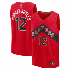 Collin Murray-Boyles Toronto Raptors Youth 2025 NBA Draft First Round Pick Fast Break Replica Jersey Icon Edition Red | Fanatics US