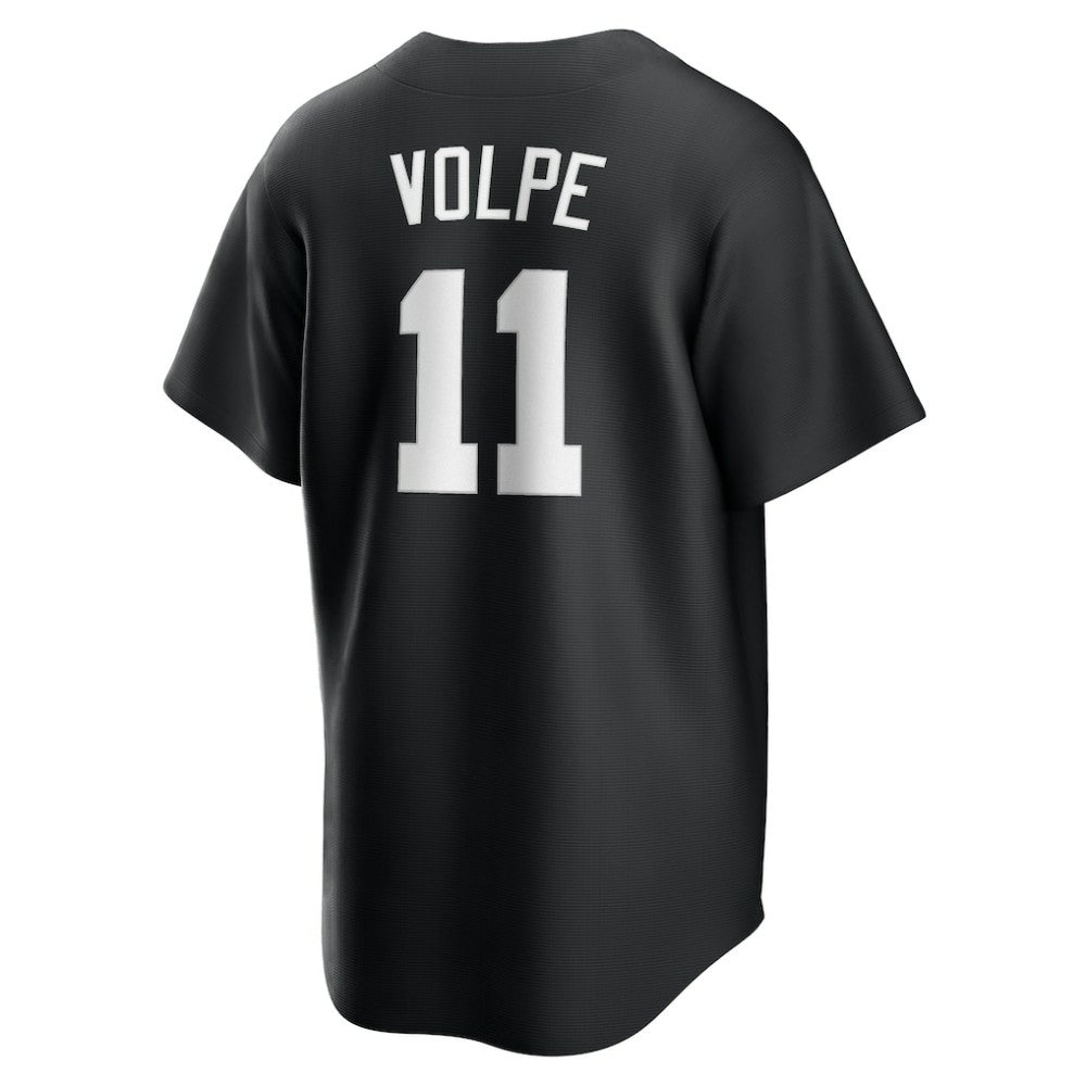 Anthony Volpe New York Yankees Nike Fashion Replica Player Jersey - Black - Nike Discount