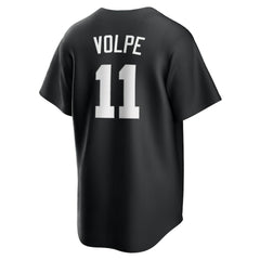 Anthony Volpe New York Yankees Nike Fashion Replica Player Jersey - Black - Nike Discount