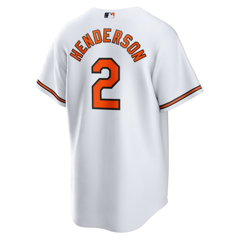 Gunnar Henderson Baltimore Orioles Nike Home Replica Player Jersey - White - Nike on Sale