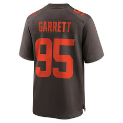 Nike Myles Garrett Cleveland Browns Alpha Dawg Game Jersey Brown
