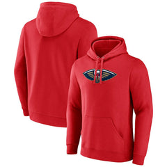 New Orleans Pelicans Primary Logo Pullover Hoodie Red | Fanatics discount