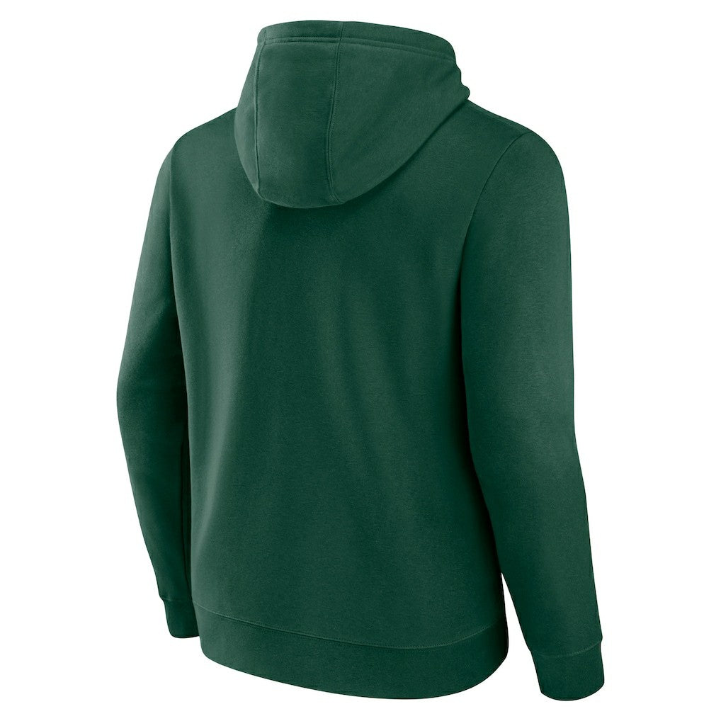 Milwaukee Bucks Primary Logo Pullover Hoodie Hunter Green | Fanatics Near Me