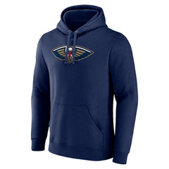 New Orleans Pelicans Primary Logo Pullover Hoodie Navy | Fanatics outlet