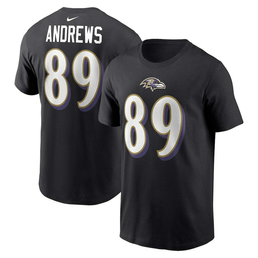 Nike Mark Andrews Baltimore Ravens Player Name & Number T-Shirt Black