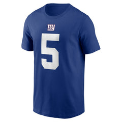 Nike Kayvon Thibodeaux New York Giants Player Name & Number T-Shirt Royal