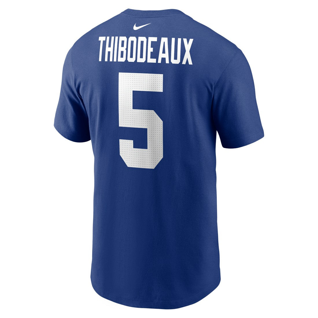 Nike Kayvon Thibodeaux New York Giants Player Name & Number T-Shirt Royal