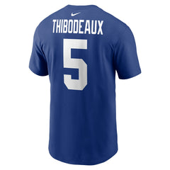 Nike Kayvon Thibodeaux New York Giants Player Name & Number T-Shirt Royal