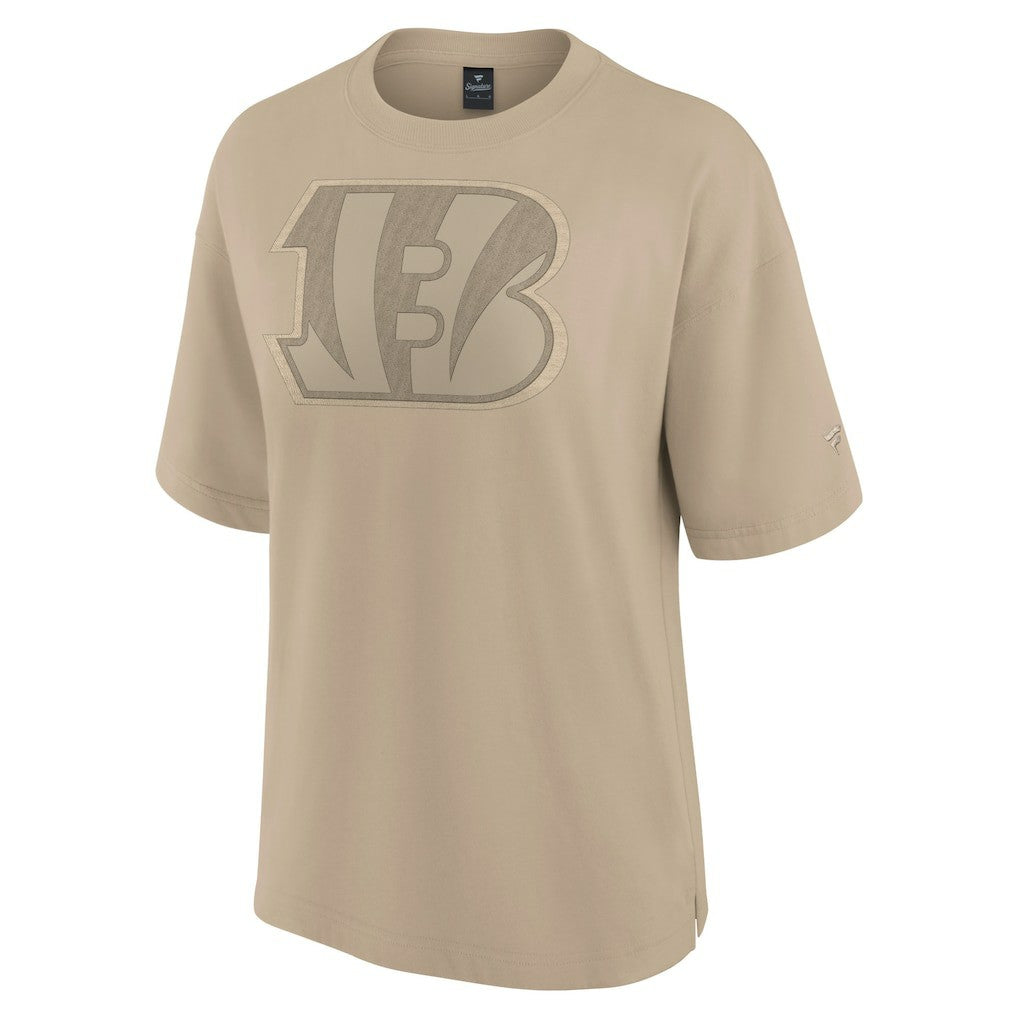 Fanatics Cincinnati Bengals Women's Oversized Elements T-Shirt Khaki