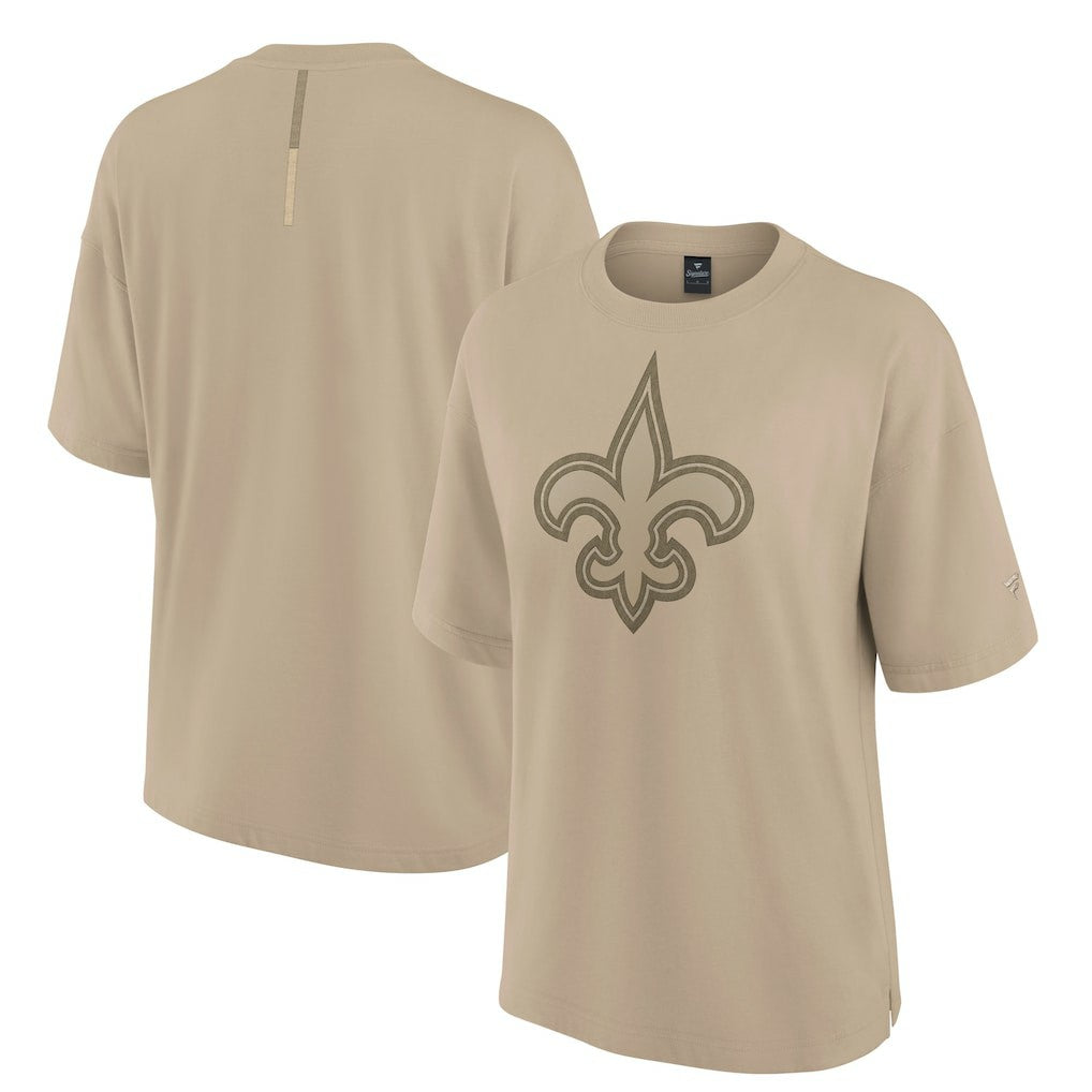 Fanatics New Orleans Saints Women's Oversized Elements T-Shirt Khaki