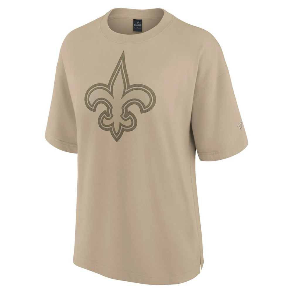 Fanatics New Orleans Saints Women's Oversized Elements T-Shirt Khaki