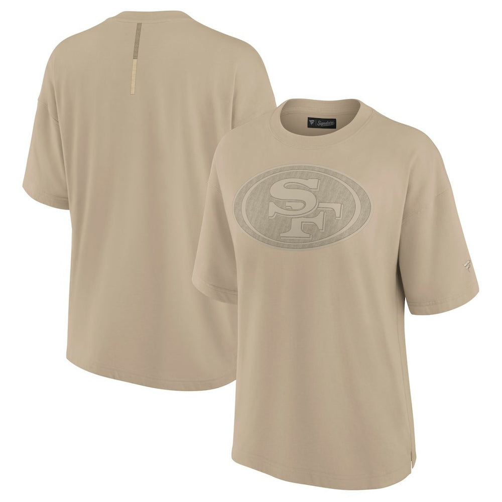 Fanatics San Francisco 49ers Women's Oversized Elements T-Shirt Khaki
