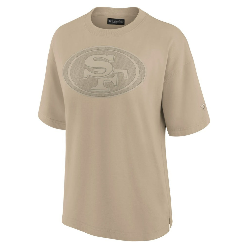 Fanatics San Francisco 49ers Women's Oversized Elements T-Shirt Khaki