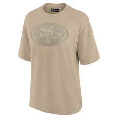 Fanatics San Francisco 49ers Women's Oversized Elements T-Shirt Khaki