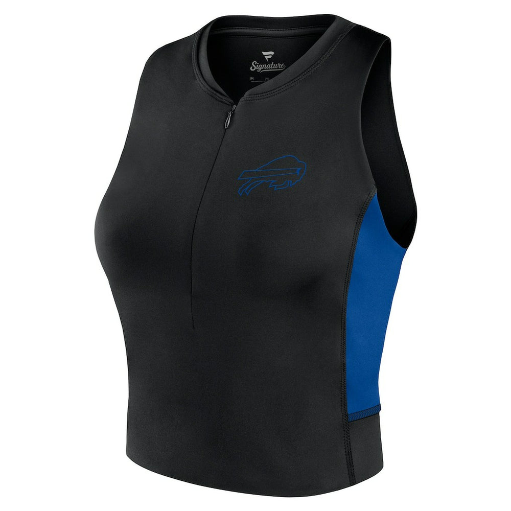 Fanatics Buffalo Bills Women's Studio Fitted Gym Tank Top Black