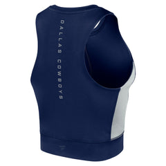 Fanatics Dallas Cowboys Women's Studio Fitted Gym Tank Top Navy