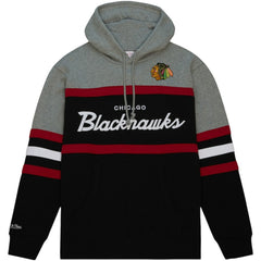 Chicago Blackhawks Head Coach Pullover Hoodie - Black/Gray - NHL 200328517