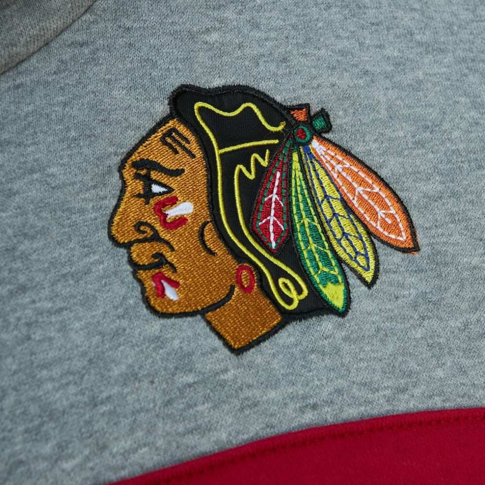 Chicago Blackhawks Head Coach Pullover Hoodie - Black/Gray - NHL 200328517