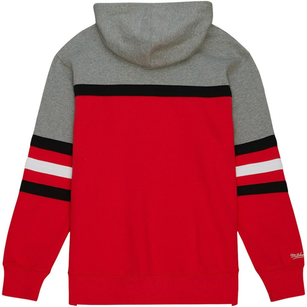 Carolina Hurricanes Head Coach Pullover Hoodie - Red/Gray - NHL 200328520