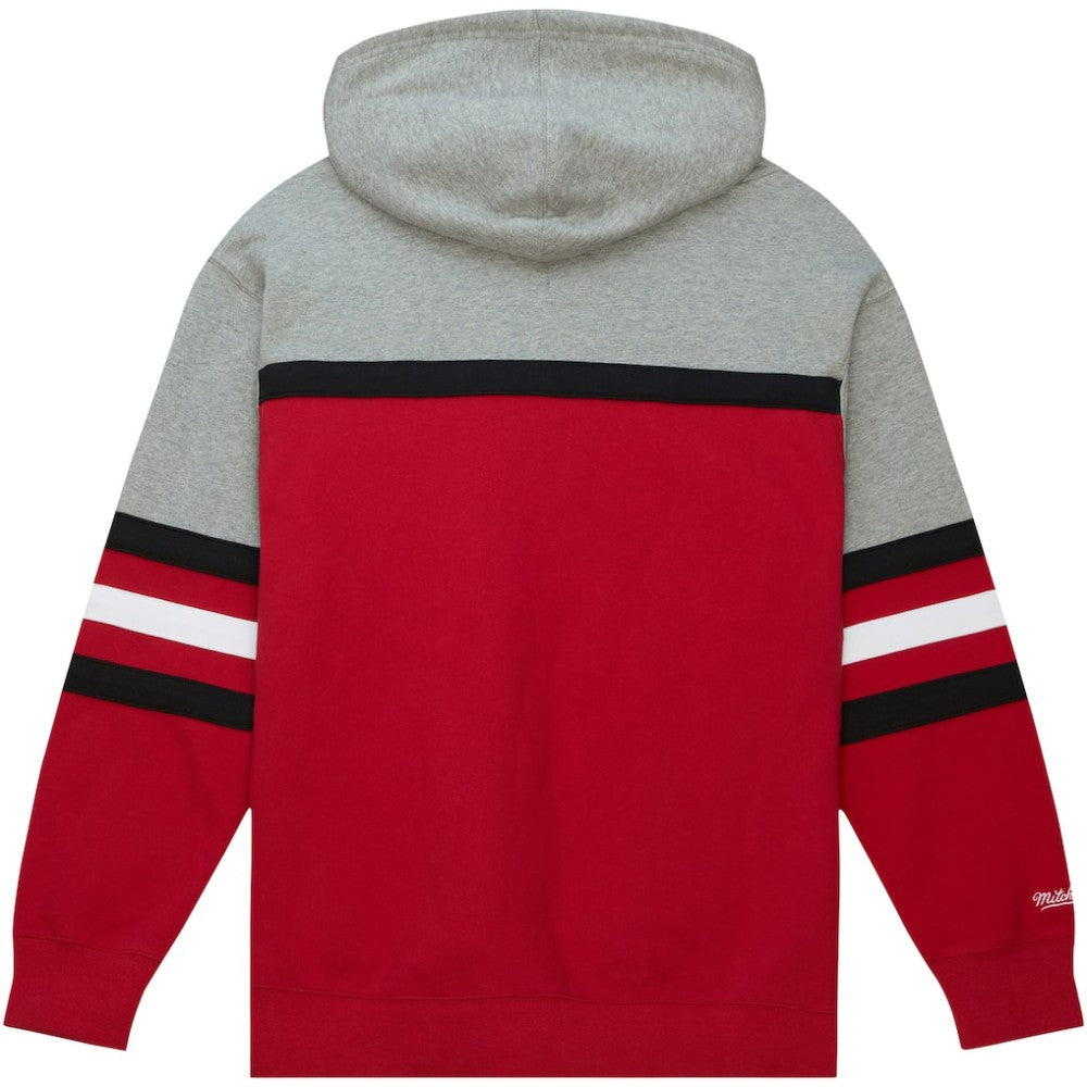 Detroit Red Wings Head Coach Pullover Hoodie - Red/Gray - NHL 200328521