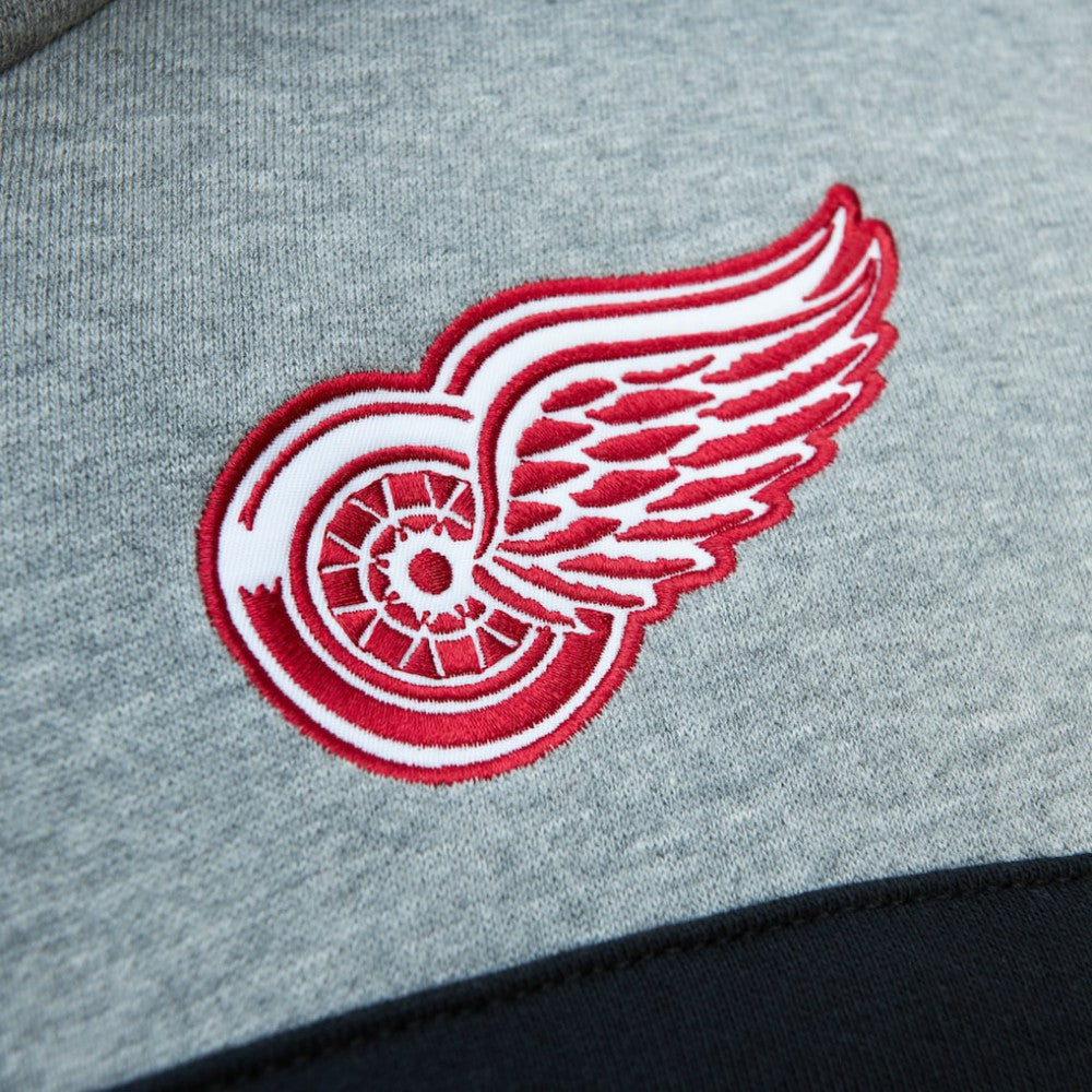 Detroit Red Wings Head Coach Pullover Hoodie - Red/Gray - NHL 200328521